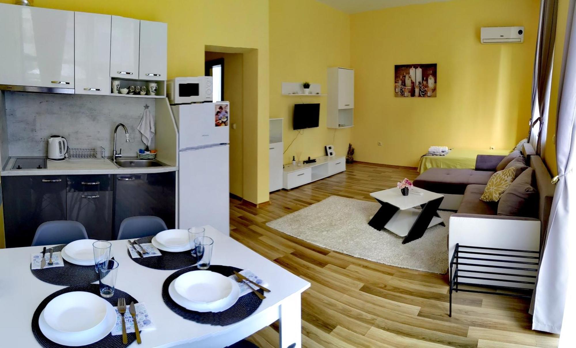 סאני ביץ' Pool Apartment Amadeus Lux חדר תמונה